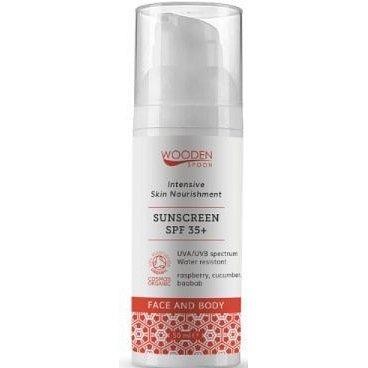 Wooden Spoon Opalovací mléko na obličej a tělo SPF 35+ 50ml