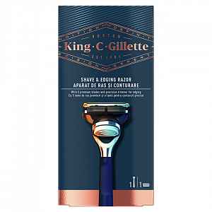 Holicí strojek King (Shave & Edging Razor) + 1 náhradní hlavice