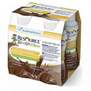 Resource Junior Fibre Kakao por.sol.4x200ml