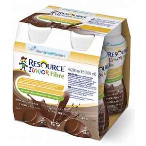 Resource Junior Fibre Kakao por.sol.4x200ml