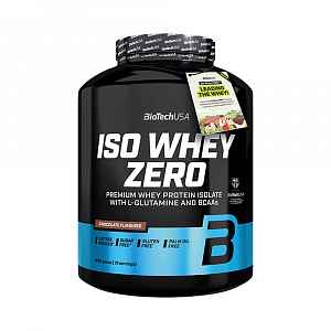BioTech USA Iso Whey Zero 1816g - black biscuit
