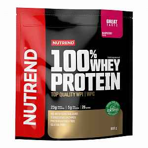 Nutrend 100% Whey Protein raspberry 800 g