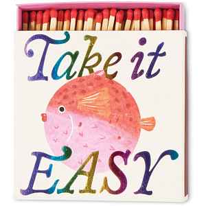 Paddywax Square Take it Easy Puffer Fish zápalky 125 ks