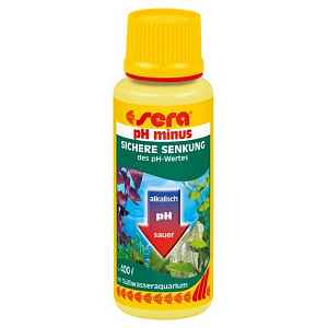 Sera přípravek pro snížení pH akvarijní vody pH-minus 100ml