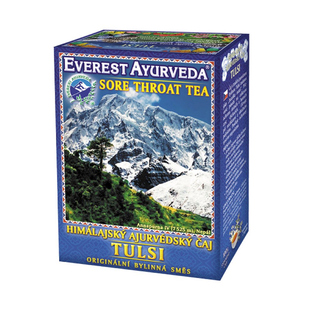 EVEREST-AYURVEDA TULSI Respirační systém & krční oblast 100 g sypaného čaje