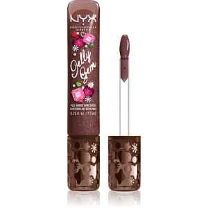 NYX Professional Makeup Jelly Gem Lipgloss XMAS lesk na rty odstín 01 Cocoa Sparkle 7.5 ml