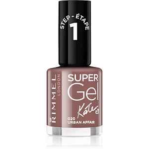 Rimmel Super Gel By Kate gelový lak na nehty bez užití UV/LED lampy odstín 020 Urban Affair 12 ml
