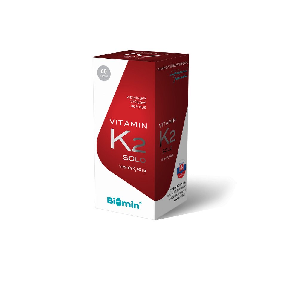 Vitamin K2 SOLO 30 tob.Biomin