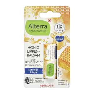 Alterra Naturkosmetik Balzám na rty s medem 5,5 g
