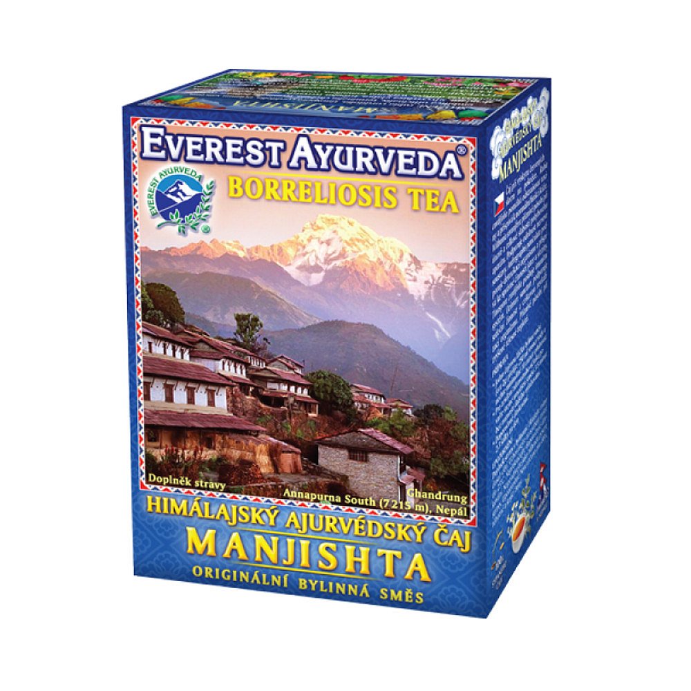 EVEREST-AYURVEDA MANJISHTA Obranyschopnost & posílení imunity 100 g sypaného čaje