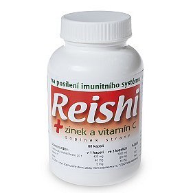 REISHI + Zinek a vitamín C cps.60