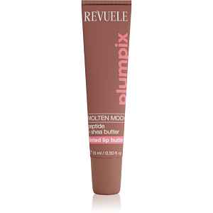 Revuele Plumpix Molten Mocha tónovací balzám na rty odstín Sheer Brown 15 ml