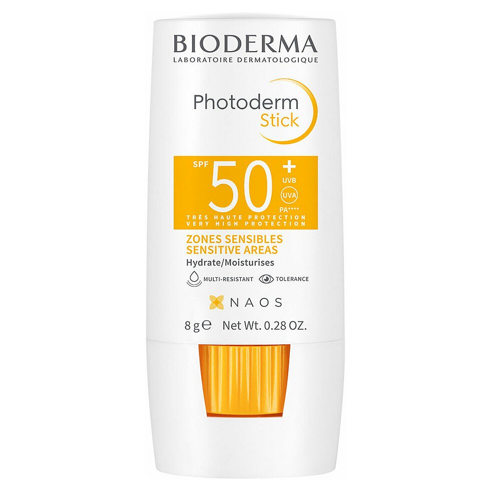 BIODERMA Photoderm Tyčinka na rty a citlivá místa SPF 50+ 8 g