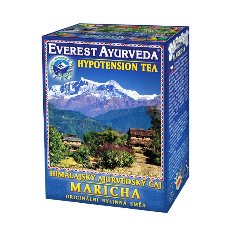 EVEREST-AYURVEDA MARICHA Snížený krevní tlak 100 g sypaného čaje