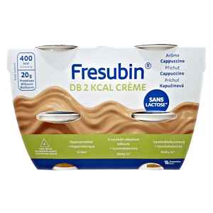 FRESUBIN DB 2 KCAL CREME PŘÍCHUŤ CAPPUCCINO POR SOL 4X200G