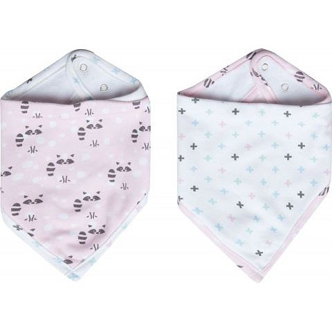 Luma Bandana slintáček Racoon Pink 2ks