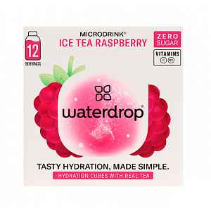 Waterdrop Ice Tea Raspberry 12 ks