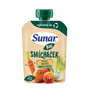 Sunar Bio Smícháček Mango/meruň/mrkev/fenykl 100g