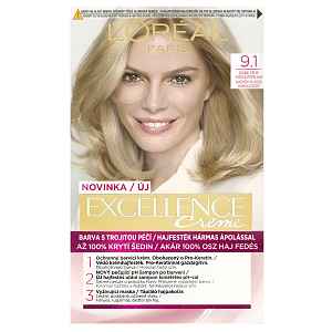 L'Oréal Paris Excellence Creme blond velmi světlá popelavá 9.1