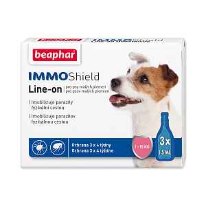 Beaphar Immo Shield pes S 3×1,5 ml