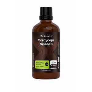 BrainMax BrainMax® Cordyceps Alcohol Free Tincture, 10:1 Extract, 100 ml
