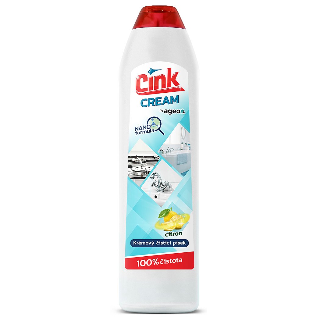 Cink Cream Citron krémový čisticí písek 500 g