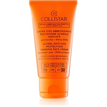 Collistar Sun Protection krém na opalování proti stárnutí pleti SPF 30  50 ml