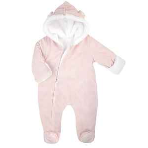 Nicol Zimní semiškový kojenecký overal Emily, vel. 74 (6-9m)