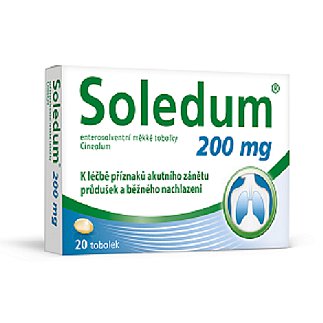 Soledum 200mg enterosolventní měkké tobolky 20 tbl.