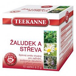 Teekanne Žaludek a střeva bylinný čaj porcovaný 10x2 g