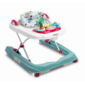 Toyz Multifunkční chodítko pro miminko/odstrkovadlo 2v1 Surf , Květy mátová