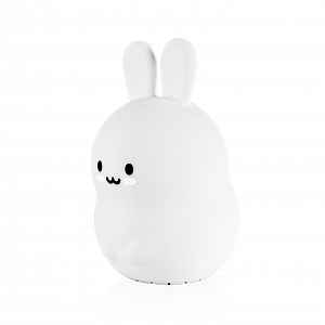 Zopa Silikonová LED noční lampička s hudbou vel. L, Rabbit 1