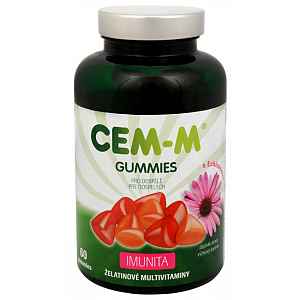 CEM-M gummies Imunita tbl.60+60 AKCE 100 Kč sleva