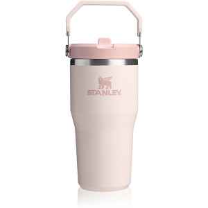 Stanley IceFlow™ Flip Straw Tumbler nerezová láhev na vodu Rose Quartz 1 ks