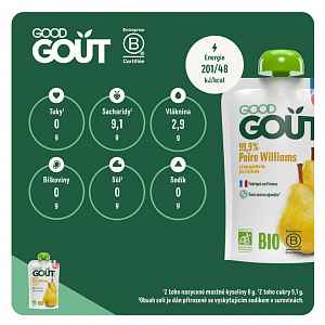 Good Gout BIO Hruška 120g