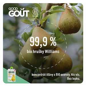 Good Gout BIO Hruška 120g
