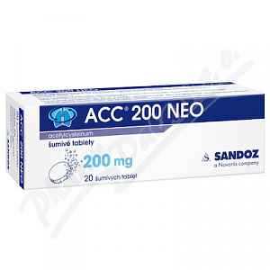 Acc 200 NEO perorální tablety šumivé 20 x 200 mg