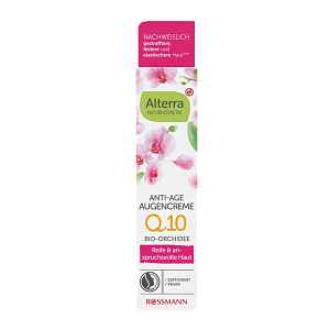 Alterra Naturkosmetik Anti-age oční krém orchidej 15 ml