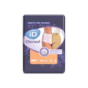 iD Discreet Pants Medium Normal absorpční kalhotky 12 ks