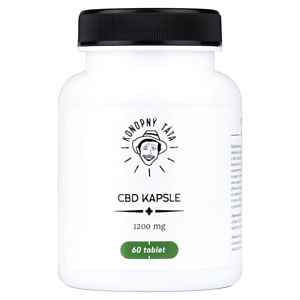 KONOPNÝ TÁTA CBD kapsle 1200mg 60 tablet