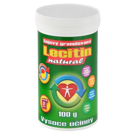 Lecitin 100g gran.přír.100% sojový NATURAL