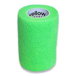 yellowBAND Kohezivní obinadlo - 7,5 cm neonově zelená