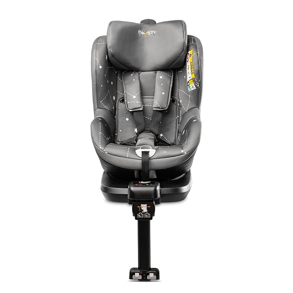 Autosedačka CARETERO Twisty Isofix i-Size grey 2020