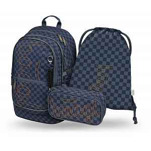 Baagl Školní set Core Ska modrý