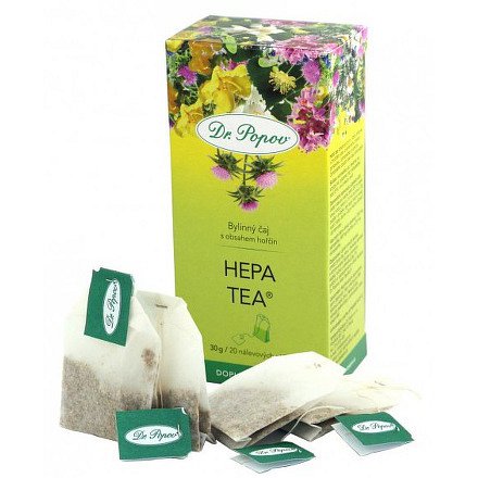 Hepa tea porcovaný 30g Dr.Popov