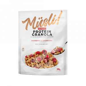 Nutrend Musli! Protein Granola raspberry + cranberry 300 g