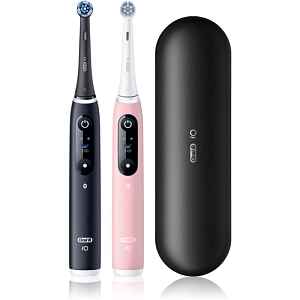 Oral-B iO6 Connected Coach elektrický zubní kartáček s pouzdrem DUO BALENÍ 2 ks