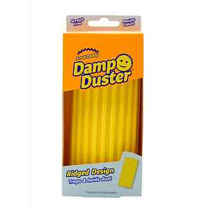 Scrub Daddy Houbička na utírání prachu Damp Duster 1 ks žlutá