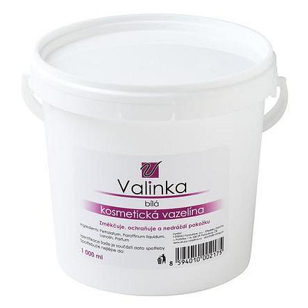 Vazelína bílá kosmetic.Valinka 1000 ml