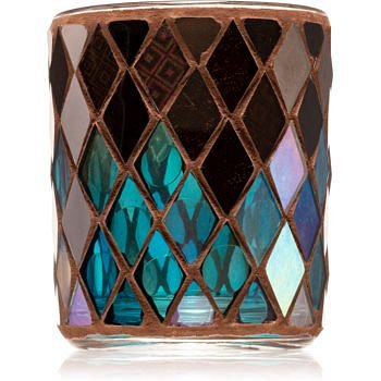 Yankee Candle Autumn Mosaic skleněný svícen na votivní svíčku